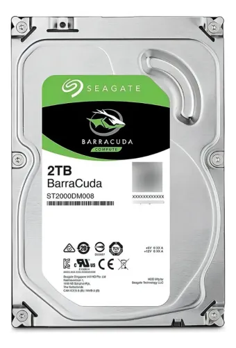 Hd Seagate Barracuda, 2tb, 3.5´, Sata - St2000dm008 - Excelente (Recondicionado)