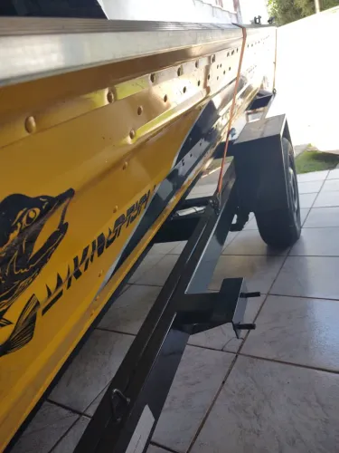 Kit de barco kingfisk 5.5 semi novo