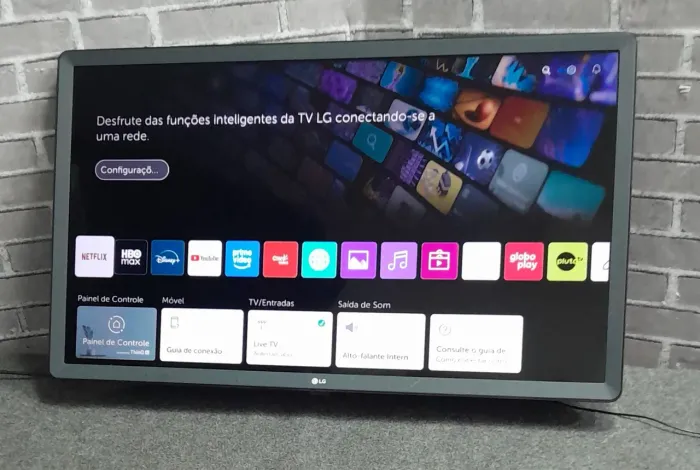 Smart tv LG 32" funcionando perfeitamente