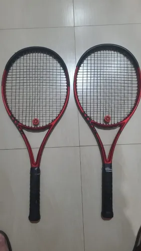Par de Raquetes Wilson Clash 98 V2 - L2 - Excelente Estado