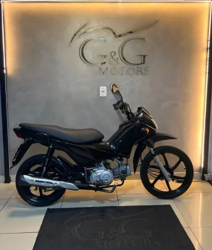 Honda Pop 110i 2021 Preta Com 20 Mil Km