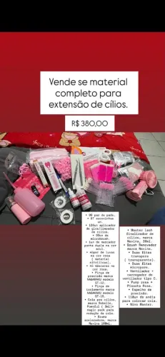 maca para extensão de cílios
