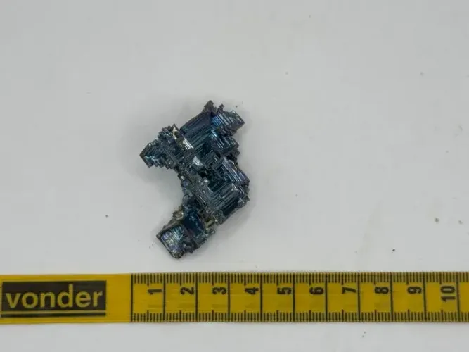 Bismuto Cristalizado - Cristal Metálico Geométrico - 4 cm
