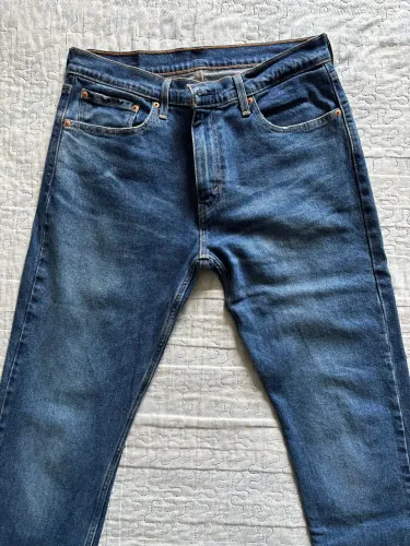 Calça Jeans Levis 512 Slim Taper Lavagem Média