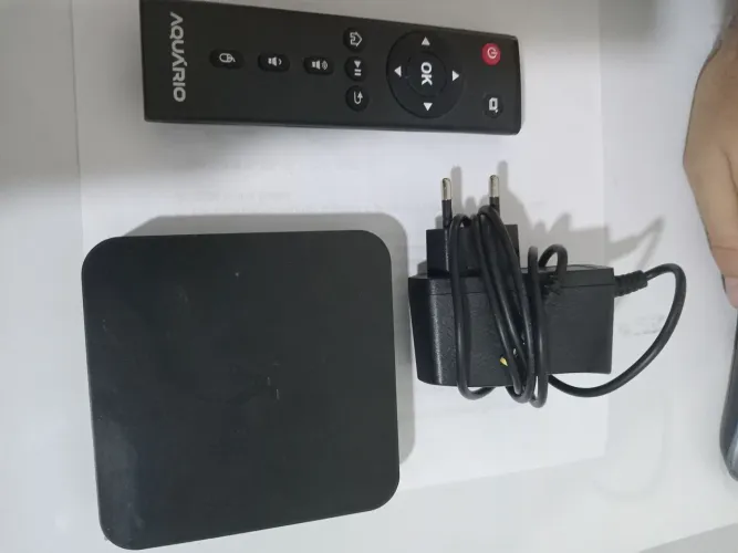 TV Box Smart 4K Android Aquário STV-3000 - Completo e Original