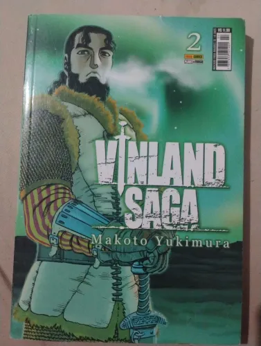 Mangá de viland saga, segundo volume 