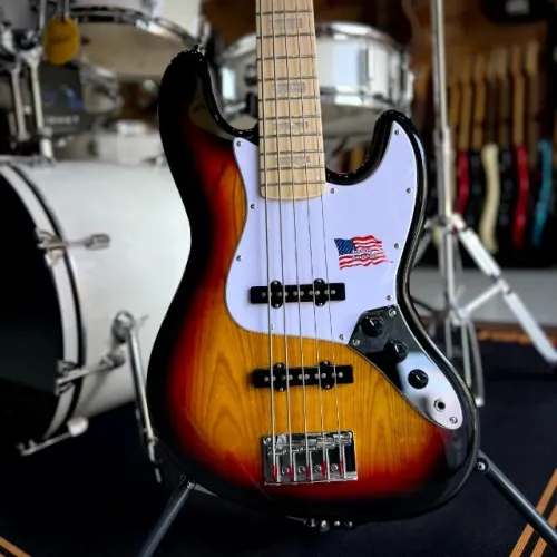 SX  SJB755 5C JAZZ BASS SB 