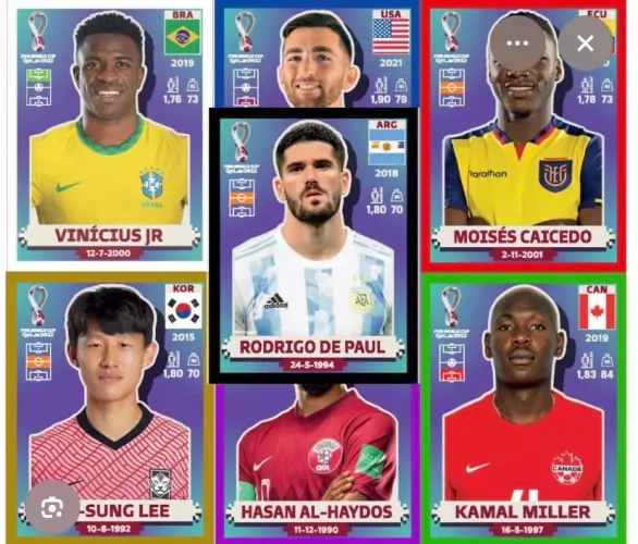 TROCO OU VENDO FIGURINHAS DA COPA