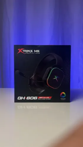 Headset Gamer , Drivers 50mm, Conexão USB, Compatível com PS5/4, Xbox e PC, Preto