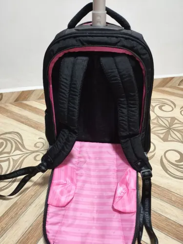 Mochila de rodinha e costas Rebeca Bonbon