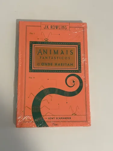 Livro Animais Fantásticos e onde habitam - Harry Potter