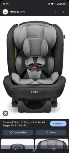 Cadeira para auto 0-36kgb Litet ALL