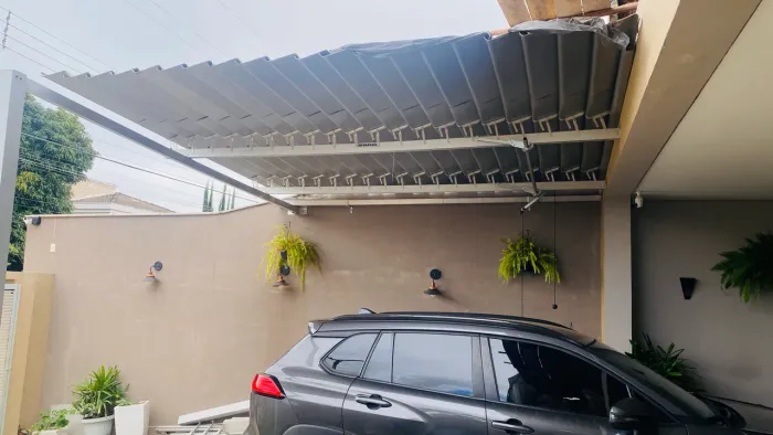 Cobertura para garagem -Alumínio