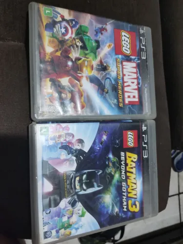 Combo Lego PS3 - LEGO MARVEL SUPER HEROES + LEGO BATMAN 3 BEYOND GOTHAM