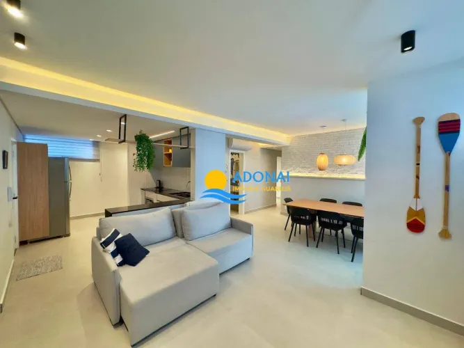 Apartamento próximo à praia com vista Pitangueiras Guarujá