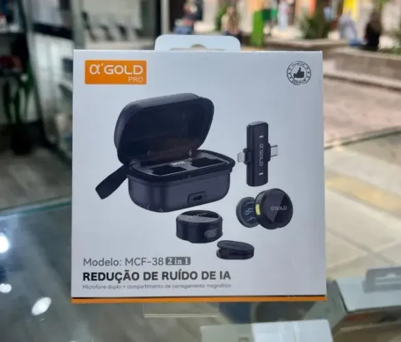 Mirofone Lapela Com Case De Proteção Lapela Com Sistema Anti Ruídos - Entrega Rápida