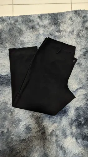 Calça Social Feminina Plus Size Tam 56 com Elastano