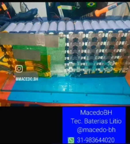 Manutenção Baterias Litio, Reativação e Recuperação, balanceamento, BMS Smart bluetooth