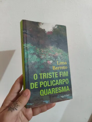 Livro Usado "O Triste Fim de Policarpo Quaresma" Lima Barreto