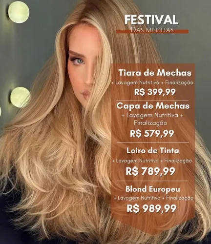 Mechas, Luzes e Morena Iluminada com Resultado Profissional