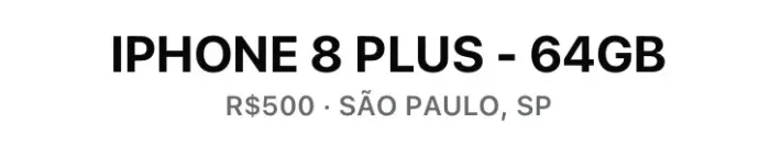 iPhone 8 Plus 64g 