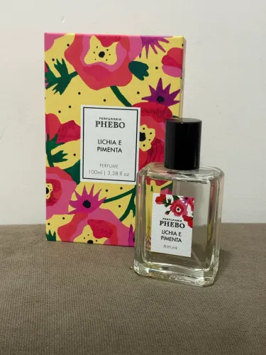 Perfume Lichia e Pimenta Phebo