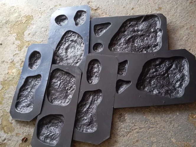 Molde para pedras de gesso
