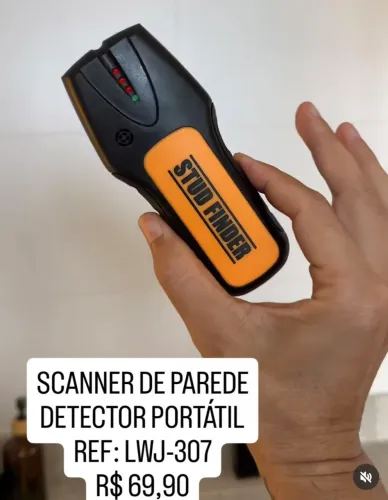 SCANNER DE PAREDE DETECTOR PORTATIL<br>REF: LWJ-307<br>