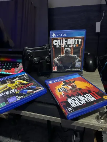 PS4 SLIM COMPLETO