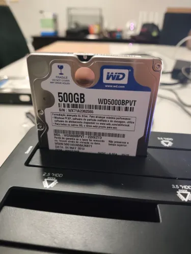 HD Western Digital 500gb notebook