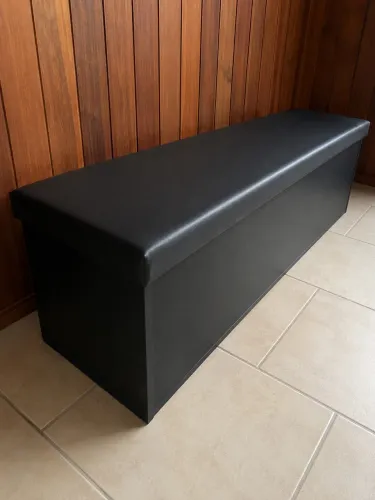 Banco Baú estofado reforçado MDF
