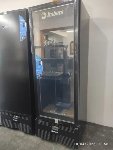 Bh freezer vertical porta de vidro 570 litros Imbera