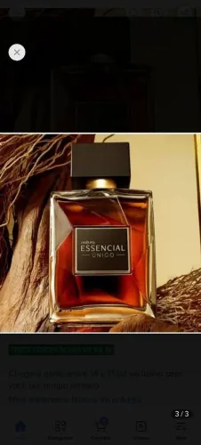 Perfume natura essencial único masculino