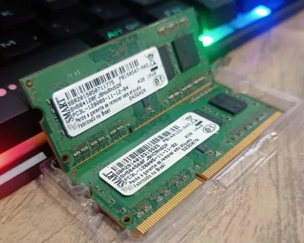 2x4GB DDR3L 1600Mhz | 8GB Memoria Ram Notebook