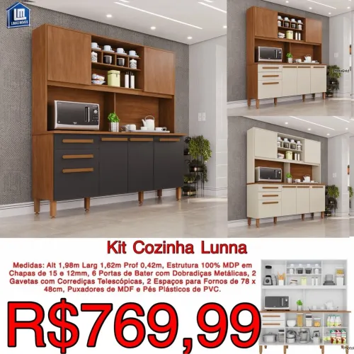 Kit Cozinha Lunna