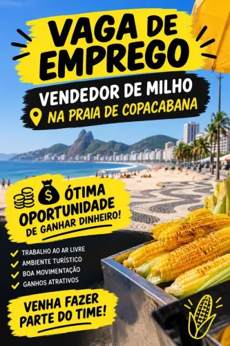Precisa-se vendedor de milho