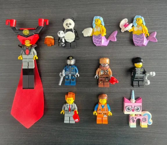 Minifiguras lego movie