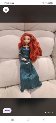Boneca merida original Disney store