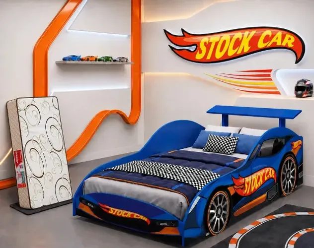 Cama Infantil Stock Car
