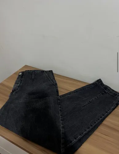 Calça Jeans Wide Leg 