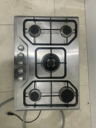 Cooktop Electrolux 5 Bocas Inox - Grades em Ferro Fundido