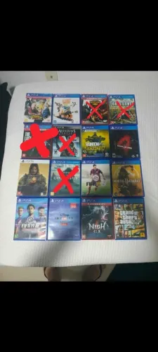 Jogos Mídia Física PS4 PS5 PlayStation 5 PlayStation 4