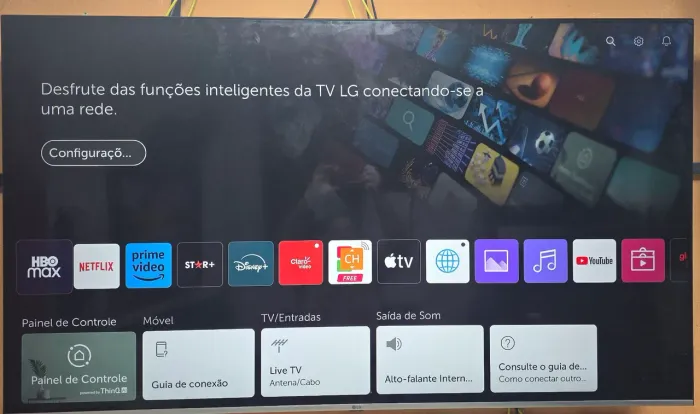 Tv LG 65 polegadas com inteligência artificial