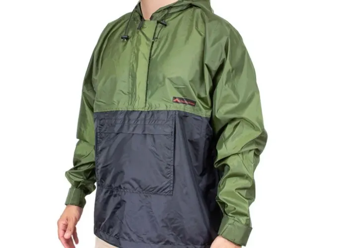 Jaqueta anorak impermeável