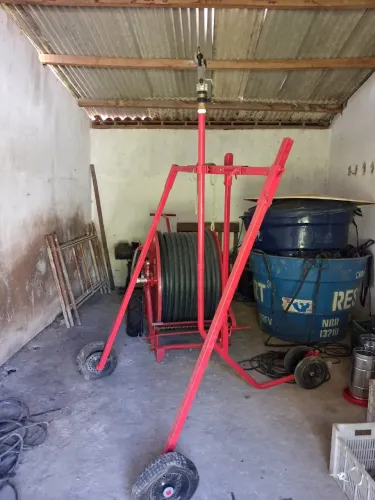 Carretel de irrigação irrigat 120 metros