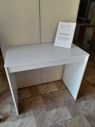 Mesa reta escrivaninha nova