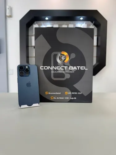 iPhone 15 Pro 256gb Azul - Bateria 88% - Aceitamos Seu Usado - Loja Fisica No Batel