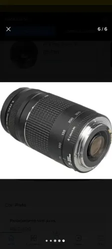 Lente Canon EF 75-300mm f/4-5.6 III - Zoom Potente!