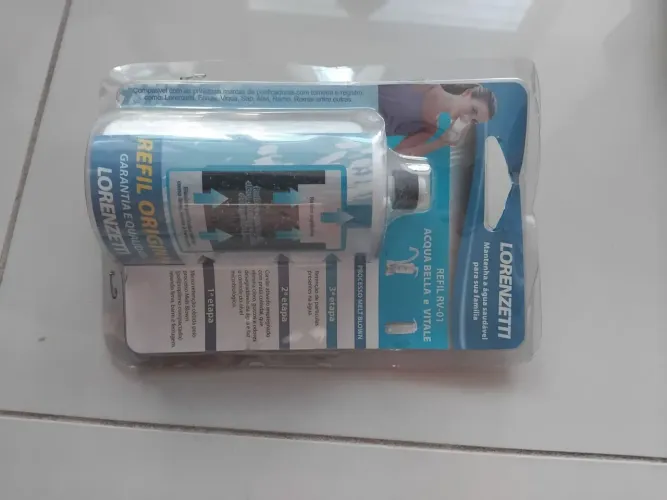 Refil RV 01 para filtro de água ACQUA BELLA e VITALE