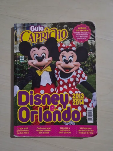 Revista guia capricho 2013/2014 diario de viagem 